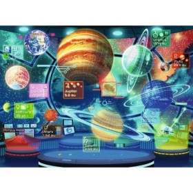 Puzzle holograma planetelor 300 piese
